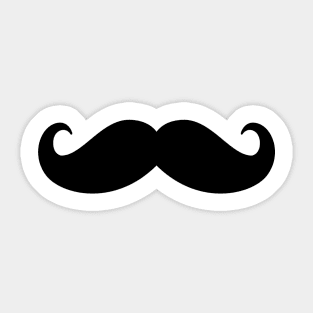 Mustache Sticker